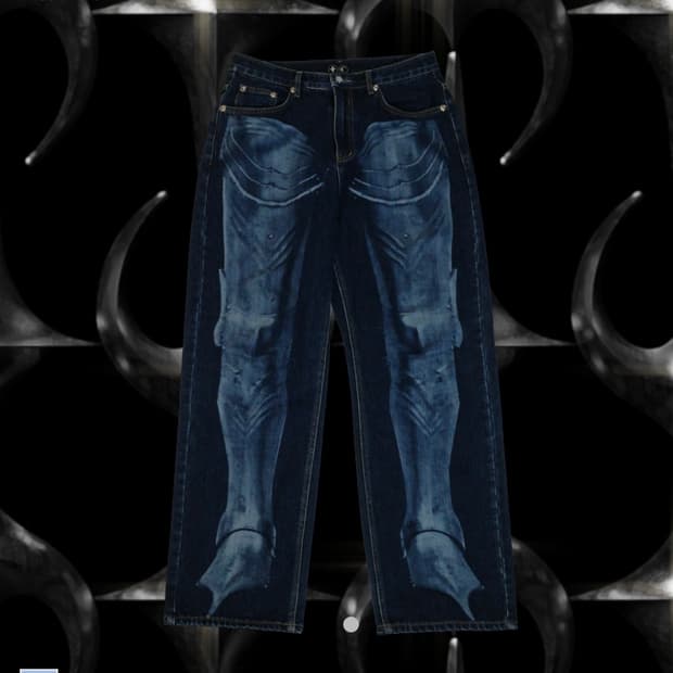 떠그클럽 워리어 데님 팬츠 3사이즈