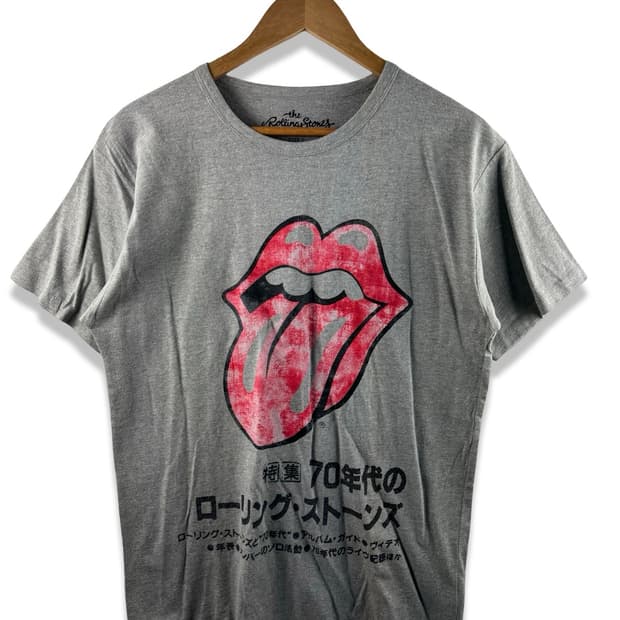 롤링스톤즈 70년 그레이 반팔티2007
