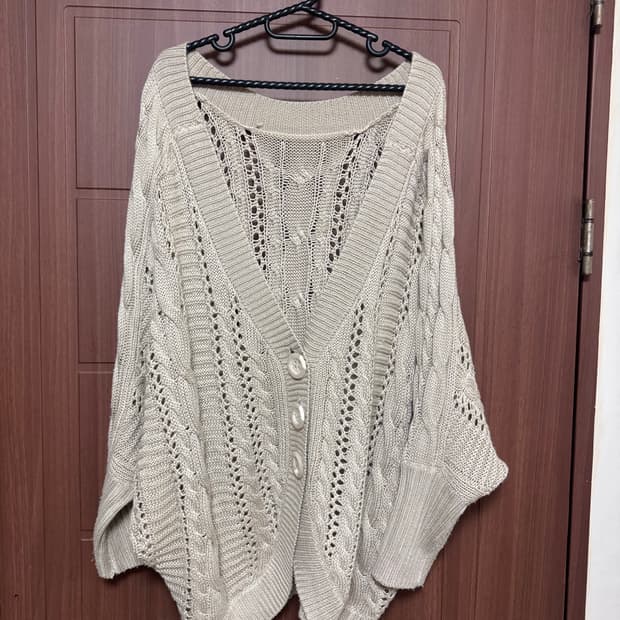 일본 빈티지 모리걸 아오이유우 코지모리 레이어드 볼레로 가디건