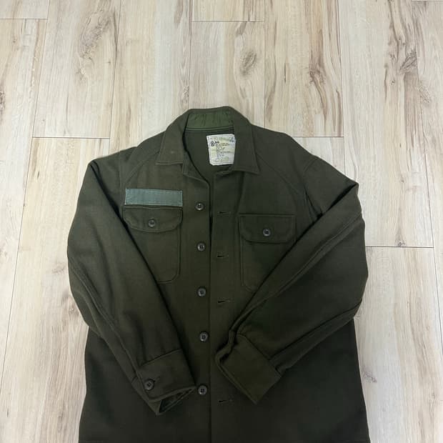 70s US Army 필드 셔츠(olive green)