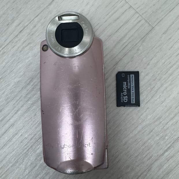 소니 dsc-m2 핑크 카메라