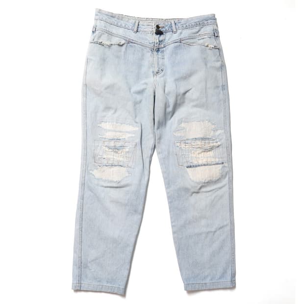 Marithe Fracois Girbaud Distressed Denim