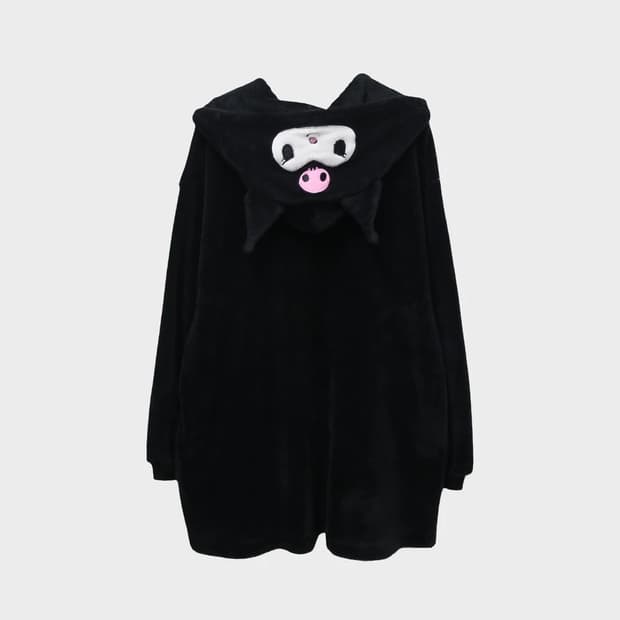 산리오 쿠로미 페이스 후디 자켓 64230