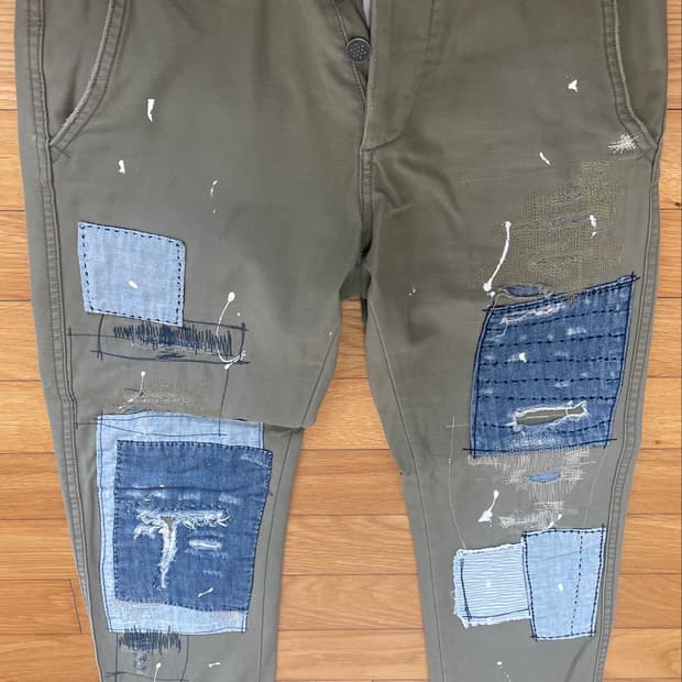 폴로 카키치노 팬츠