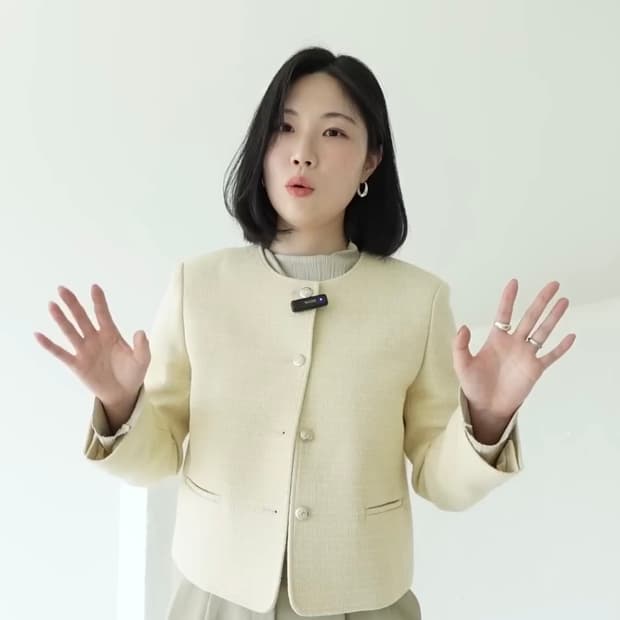 샵아워 버터 트위드 jk