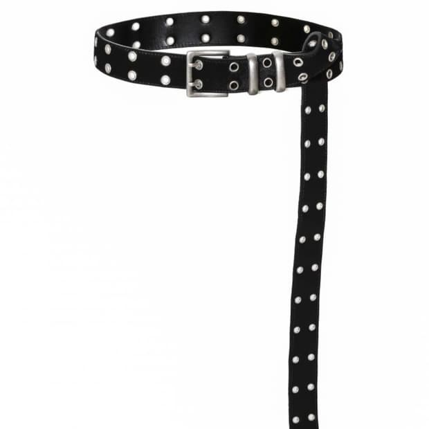 MJD x Kamien 더블 홀 벨트 블랙