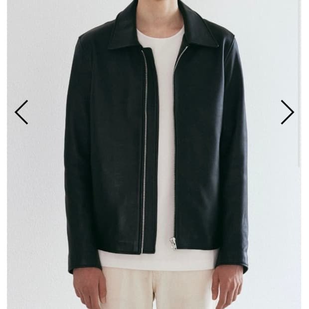 스페로네 램스킨 싱글 라이더 재킷