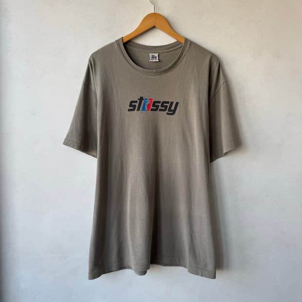 90s 스투시 로고 티셔츠