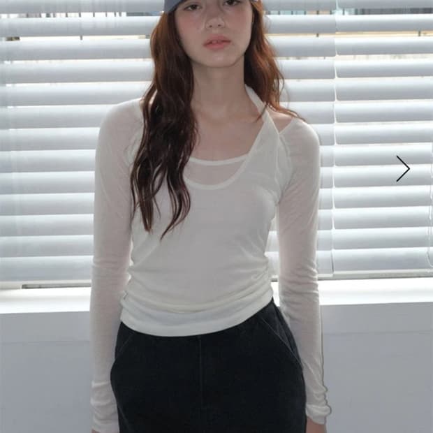 릴리코츠레이어드티셔츠