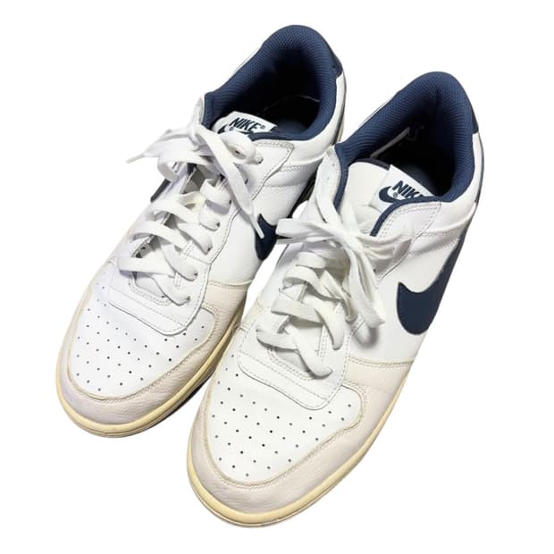 나이키 올드스쿨 덩크 흰/남 스니커즈