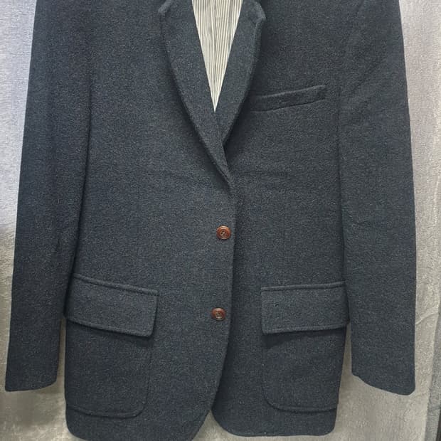 헤지스 남성 모 겨울자켓 100