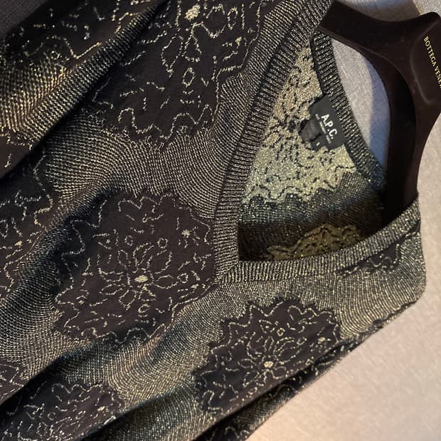 A.P.C. 니트 made in hong