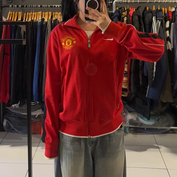 나이키 맨체스터 유나이티드 시그니쳐 트랙탑 져지