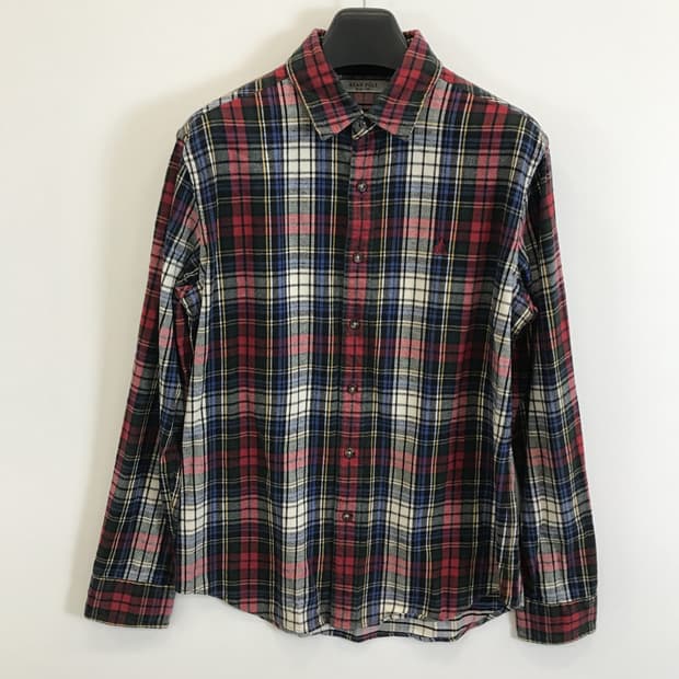 빈폴 자수로고 플란넬 체크셔츠 [105]