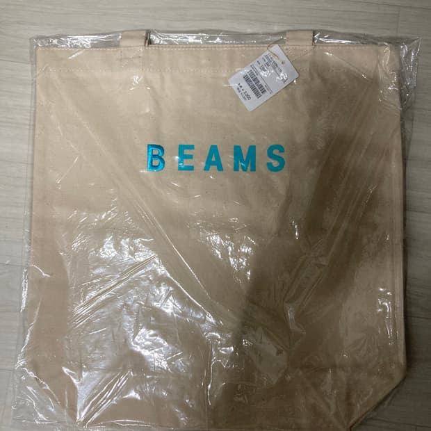 빔즈 자수 에코백