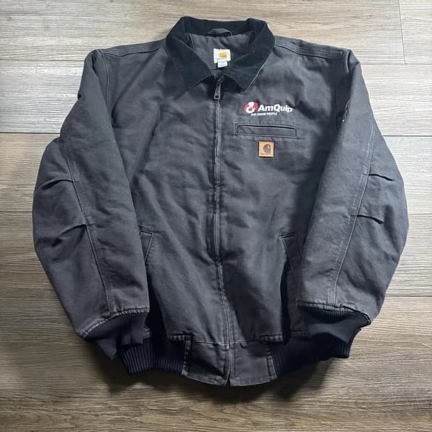 칼하트 J97 디트로이트 자켓 블랙 XL