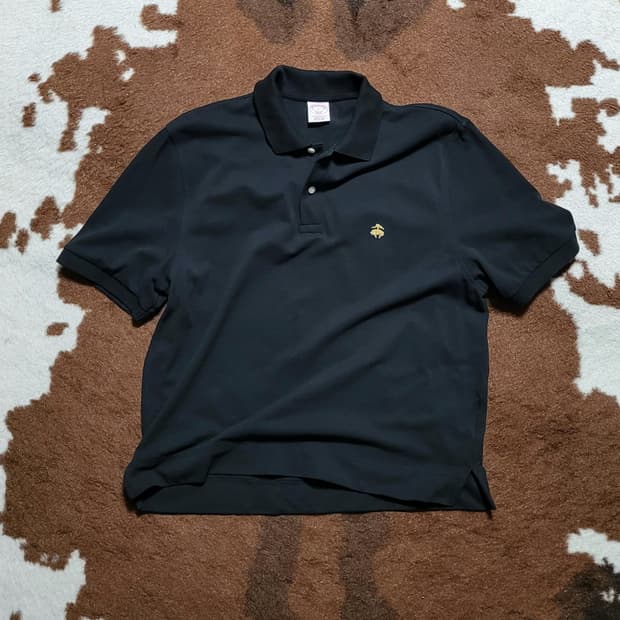 미국 BROOKS BROTHERS 남성용 블랙 피켓셔츠(L)