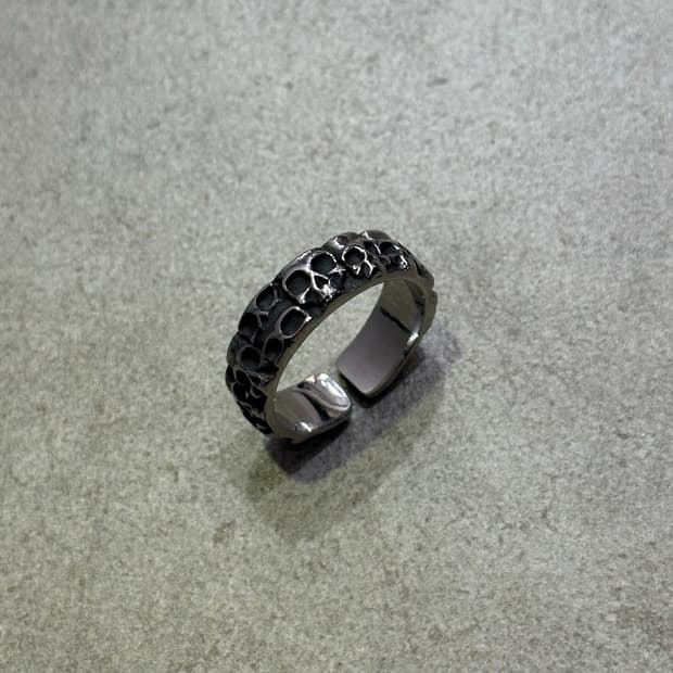 Cutting skull ring - 커팅 스컬 반지
