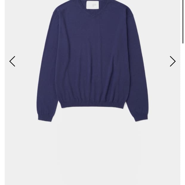 강정석 V넥 퍼플 52사이즈 구합니다!!!