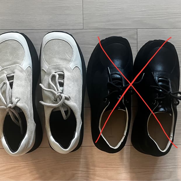 오소이 보트 스니커즈 베이지 