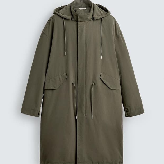 ZARA 야상 N3B 투인원 탈부착 파카