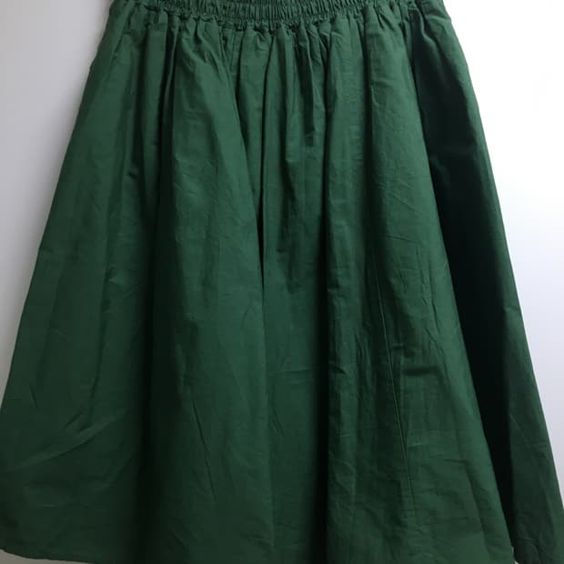 Green Midi Skirt