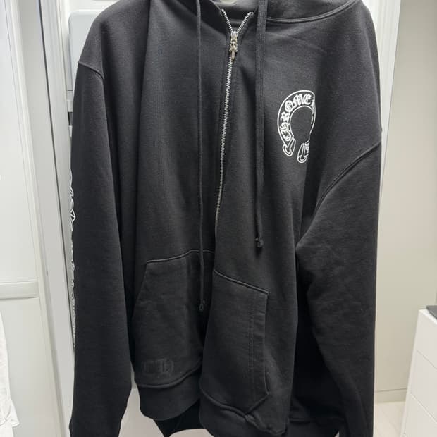 크롬하츠 홀스슈 헤비웨이트 후드 집업 XXL 새상품