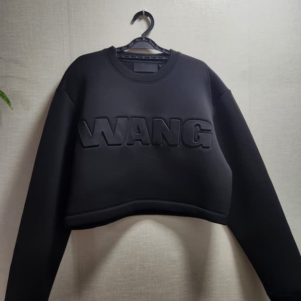 알렉산더 왕 × H&M 크롭 맨투맨