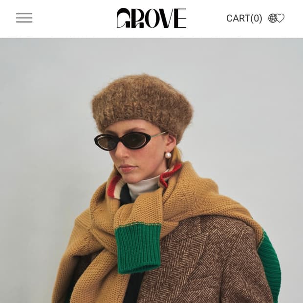 GROVE 그로브 베레모 새상품