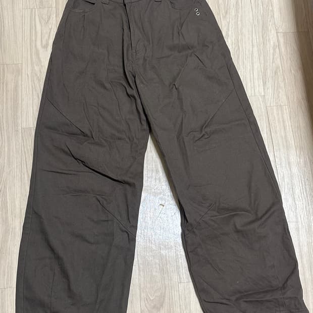 더콜디 starfish chino pants 브라운 M