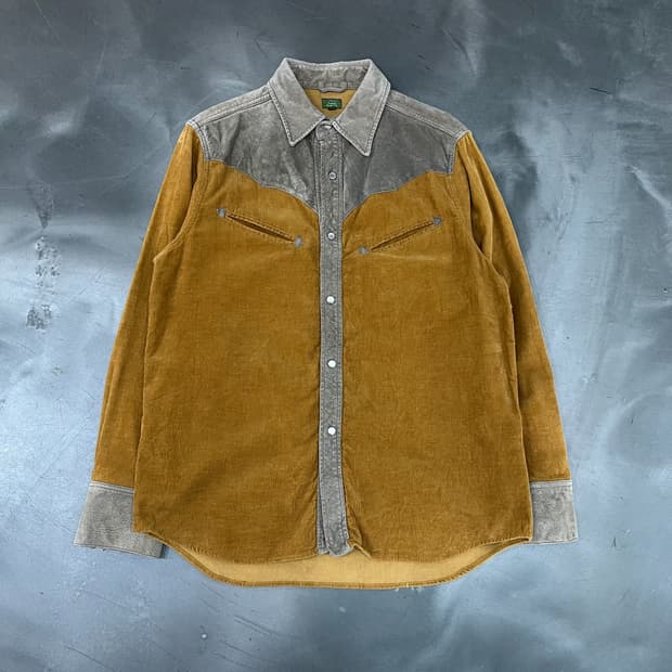corisco 코듀로이 웨스턴셔츠 y18533