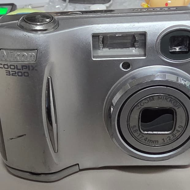 니콘 쿨픽스 3200 빈티지 디지털카메라