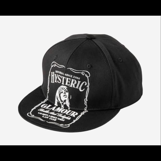 히스테릭글래머 위스키 캡 블랙