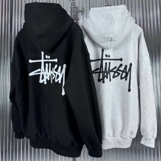 새상품)스투시후드티