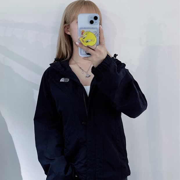 노스페이스 블랙 바람막이