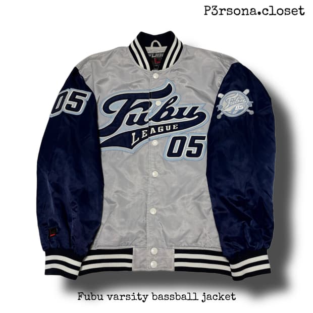 Fubu varsity bassball jacket 
