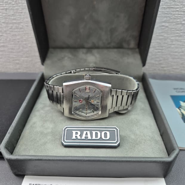 RADO Silver Sabre 빈티지 오토매틱 시계