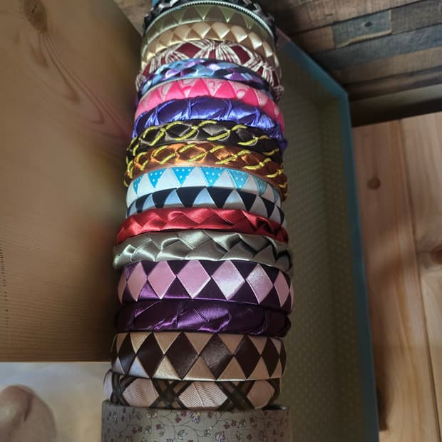 직접만든 핸드메이드 헤어밴드