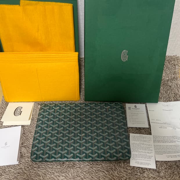 고야드 mm포쉐트 그린