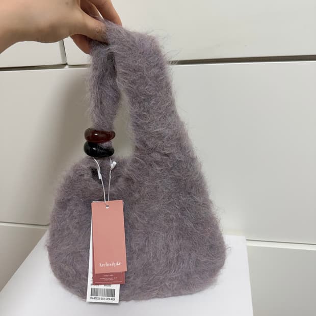 아카이브앱크 mini formica knit bag(pink)