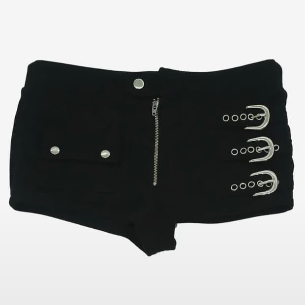 TAAE 쓰리 벨트 쇼츠 