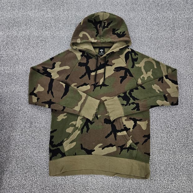 [XS] 나이키 SB 풀오버 카모 밀리터리 후드티  1103JM1