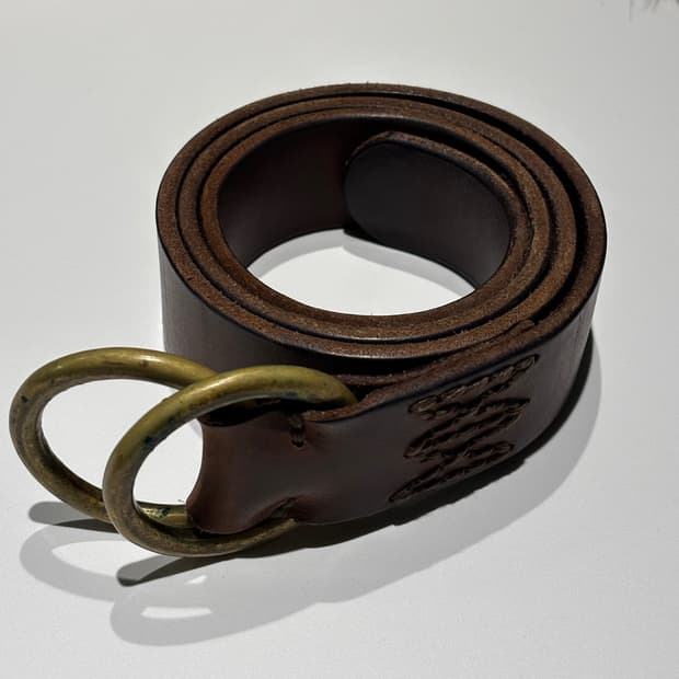 36) visvim 비즈빔 더블링 벨트