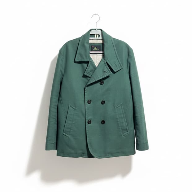 [희귀 디자인/컨디션 최상] 라코스테 남성 더블 피코트 (95사이즈)