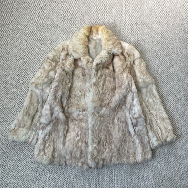 빈티지 밍크 퍼 코트