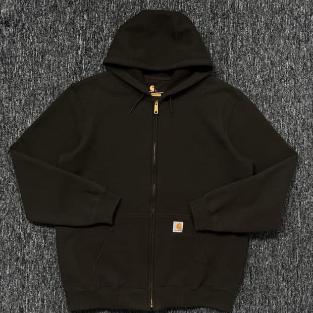 칼하트 브라운 후드집업