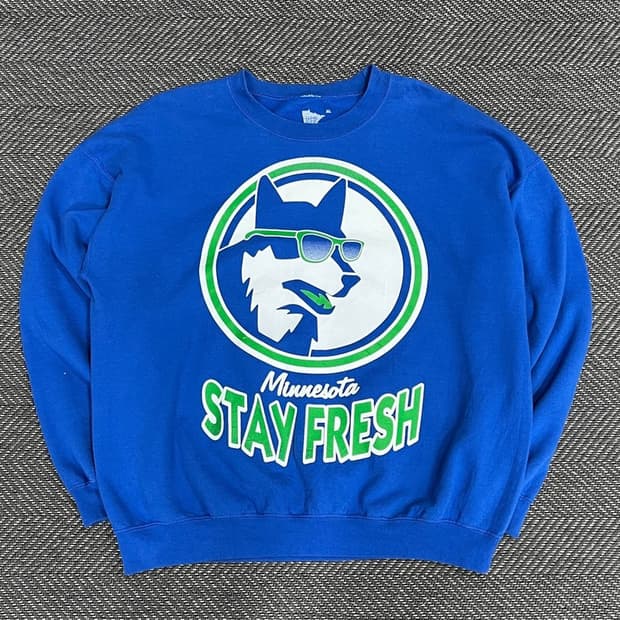 repmn 미네소타 프린팅 맨투맨 v1158