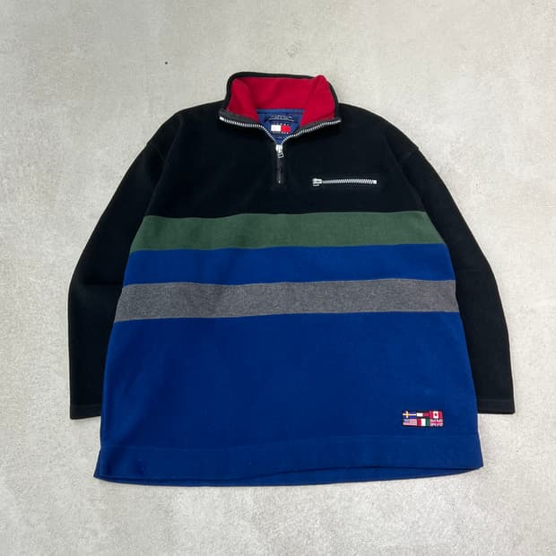 타미힐피거 플리스 반집업 s10341