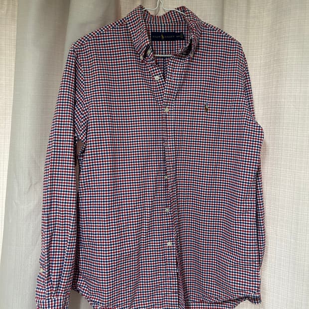 폴로 랄프로렌 옥스포드 체크셔츠