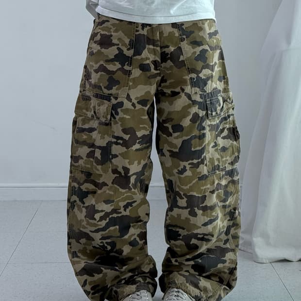 Schott 카모 카고팬츠